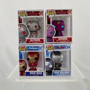 Funko Bitty POP! Marvel Infinity Saga Iron Man Figures NWOB